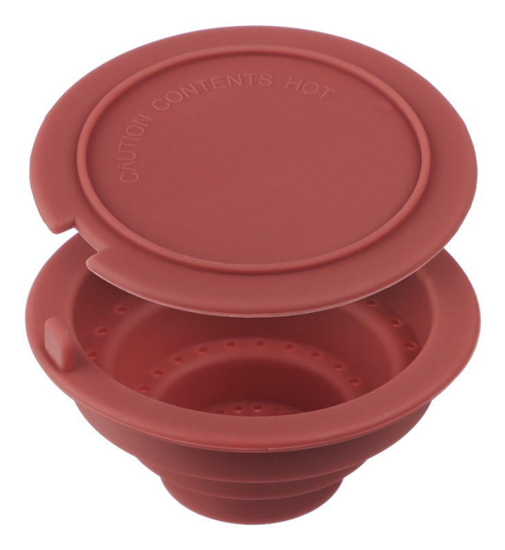 Ситечко д/кружки 856-170 с крышкой силикон. (9,4*5см.) VETTA