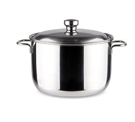 Кастрюля нерж.  5,0л. 1с395 с прут.руч."Классика" Аша