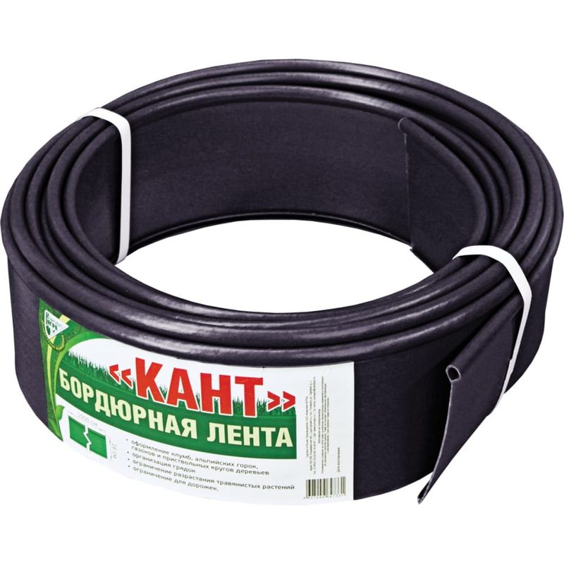 Бордюр Лента "КАНТ" КА8437 15см. (10м.) (черный)