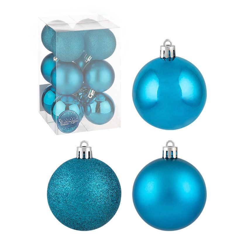 Шары SYQA-0123165-03 (набор 12шт.) d6см. 106322 (озерно-голубой) Скр. Шары SYQA-0123165-03 (набор 12шт.) d6см. 106322 (озерно-голубой) Скр.