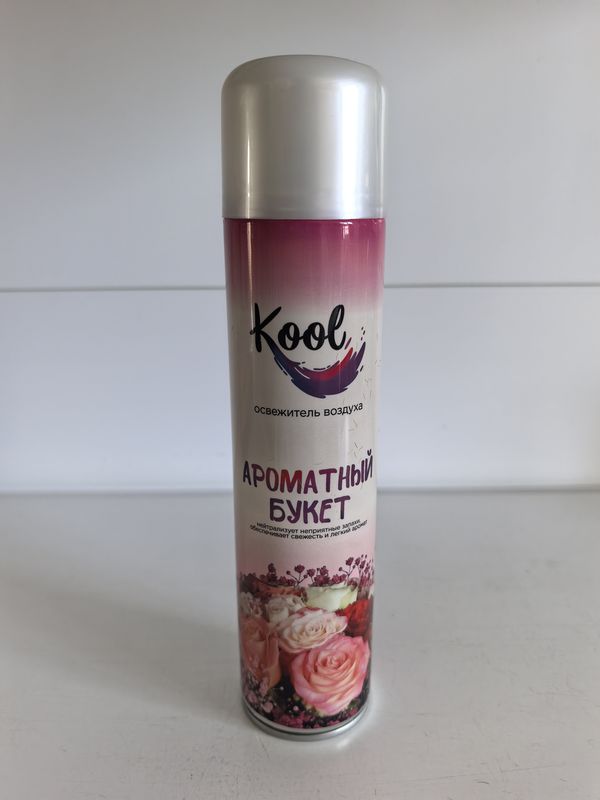 Освежитель воздуха KOOL "Ароматный букет" 300мл. Ника