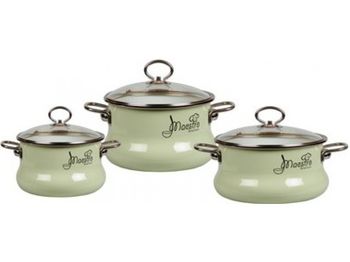 Набор №13 "Maestro" 8DT135S (3к.: 2/3/4л.) Vitross салат. Чер