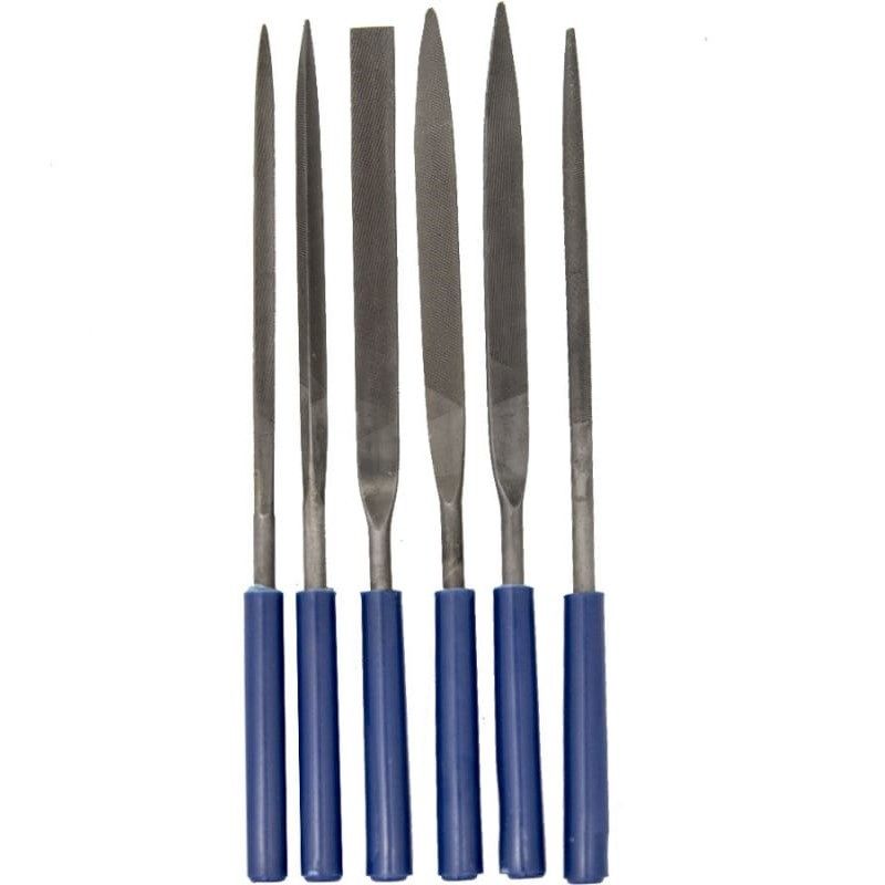 Набор надфилей 790-113 №1 КОБАЛЬТ (6шт.160*70*4мм.) чехол