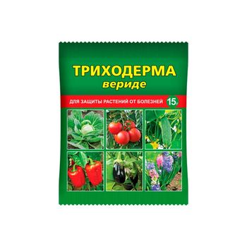 Триходерма вериде 15г. (защита растений от болезней) (Ваше Хозяйство)