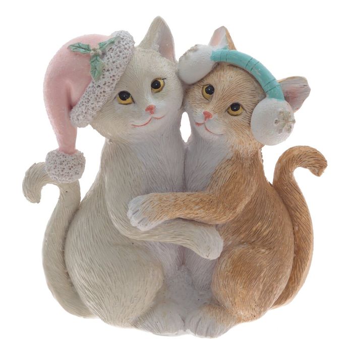 Фигурка "Кошечки" 811190 (9*4,5*8,5см.) Р