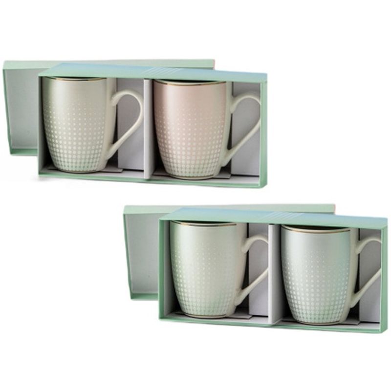 Набор кружек JEWEL ПС0005-22 "Бархат" 2шт.*340мл. (подар.уп.)