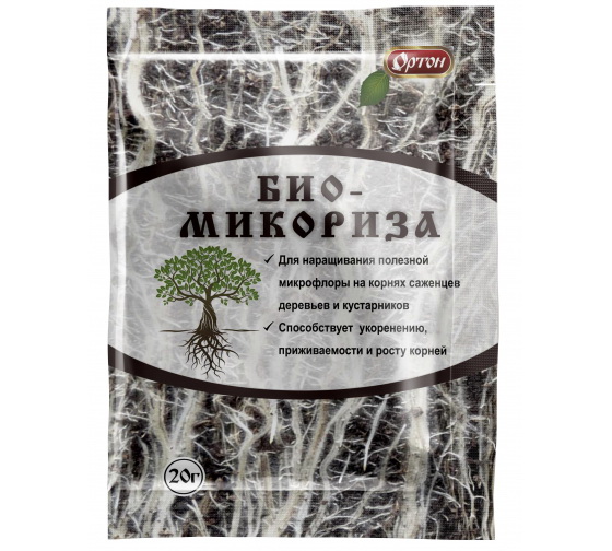 БИОМИКОРИЗА 20гр. (стимулятор корнеобраз. растений) 01-089 (ОРТОН)