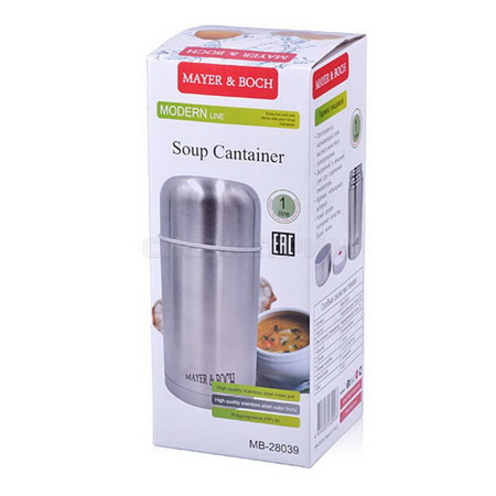 Термос нерж. МВ 28039 1,0л. СКС