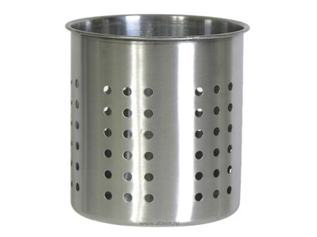 Подставка д/столовых приборов AST-002-ПС-13 (нерж. d=13см, h=13,5см)