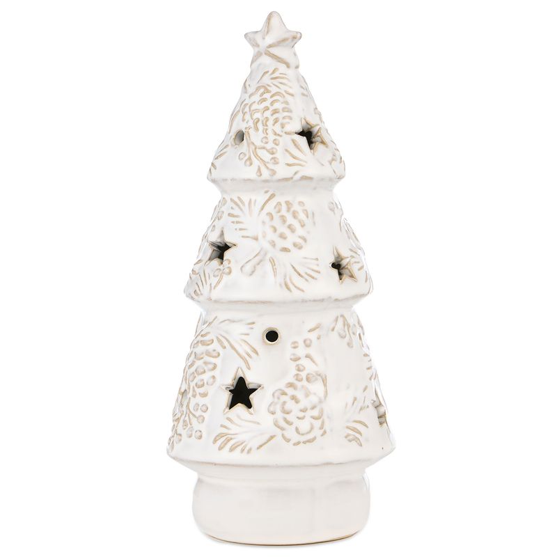 Фигурка "Елка" 230-532 с подсветкой (10*10*22,5см) ВД