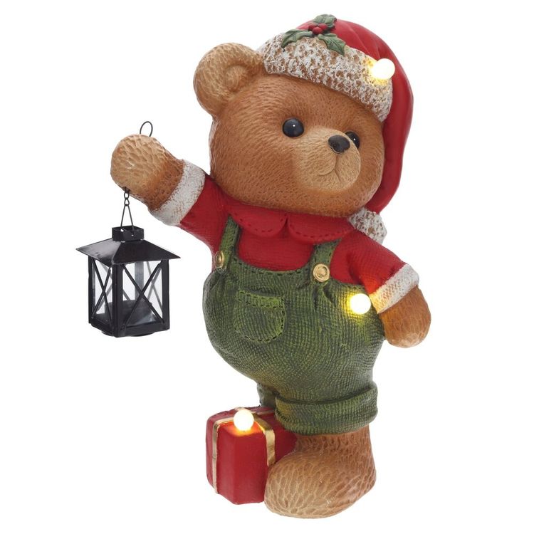 Фигурка "Медвежонок" 852392 с подсветкой (26*22*43,5см.) Р