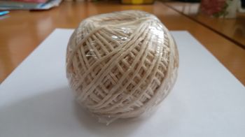 Шпагат х/б 100м. клубочек (белый)