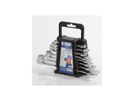 Набор ключей комбинированных 020103-08 КОБАЛЬТ (8шт) держатель