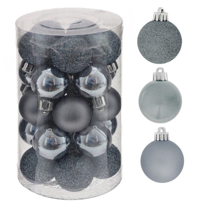 Шары (набор 25шт.) d3см. 753571 (серебро) Р.