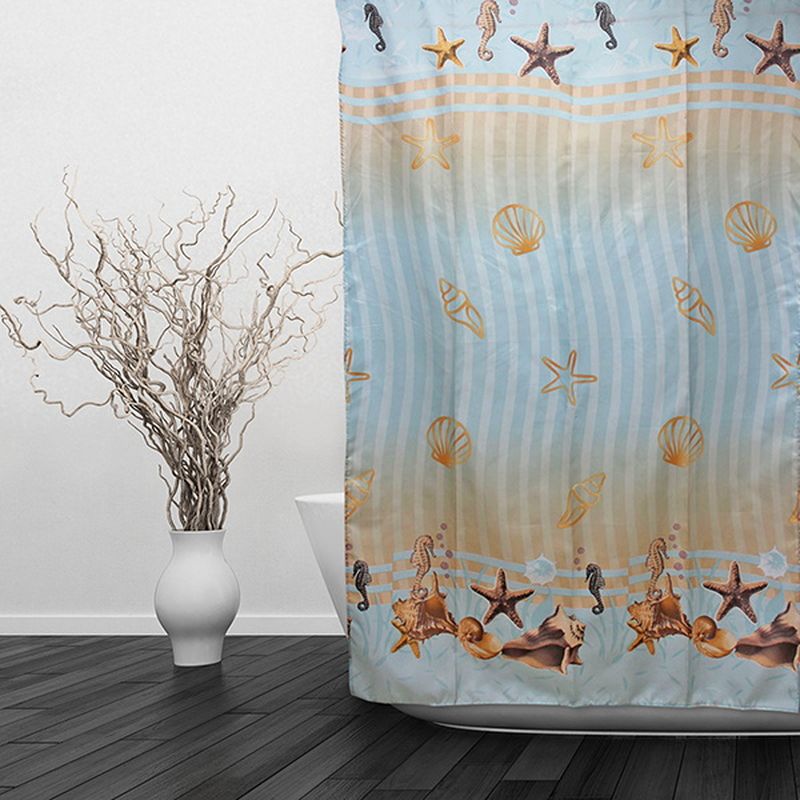 Занавес д/ван.комн. 180*180см. 5701 Море ВТ-821726 М.