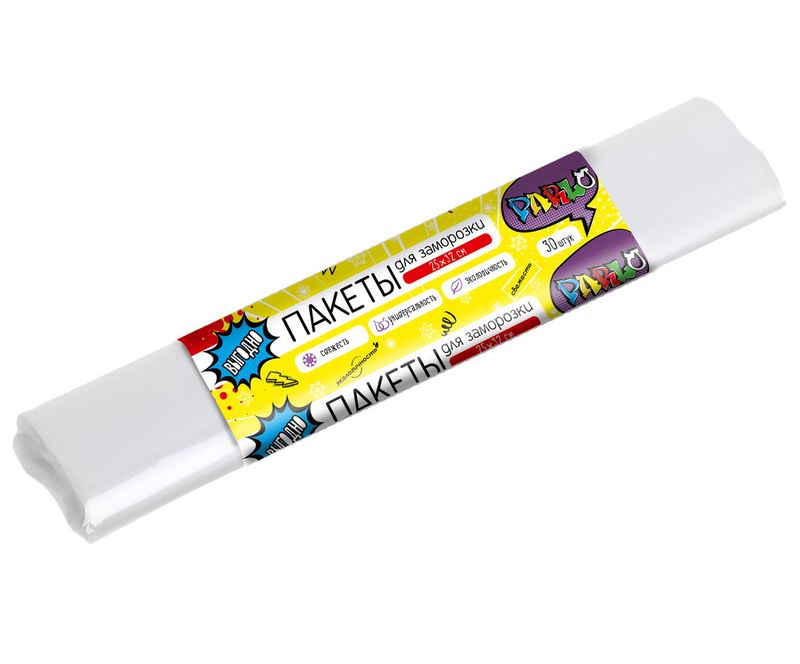 Пакеты д/заморозки MASTER FRESH/PARLO (30шт/рул.) 6414/8221 (Арвитекс)