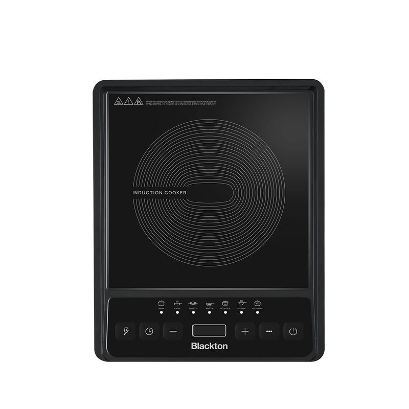 Электроплита Blackton Bt IC133C 1 конф.(2.0кВт.7 пр. 8 реж. мощности ) черный