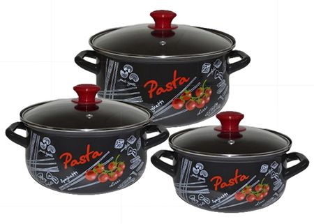 Набор "Болоньезе-1-Экстра" (3к.: 2/3/4л. ст./крышки) Керчь