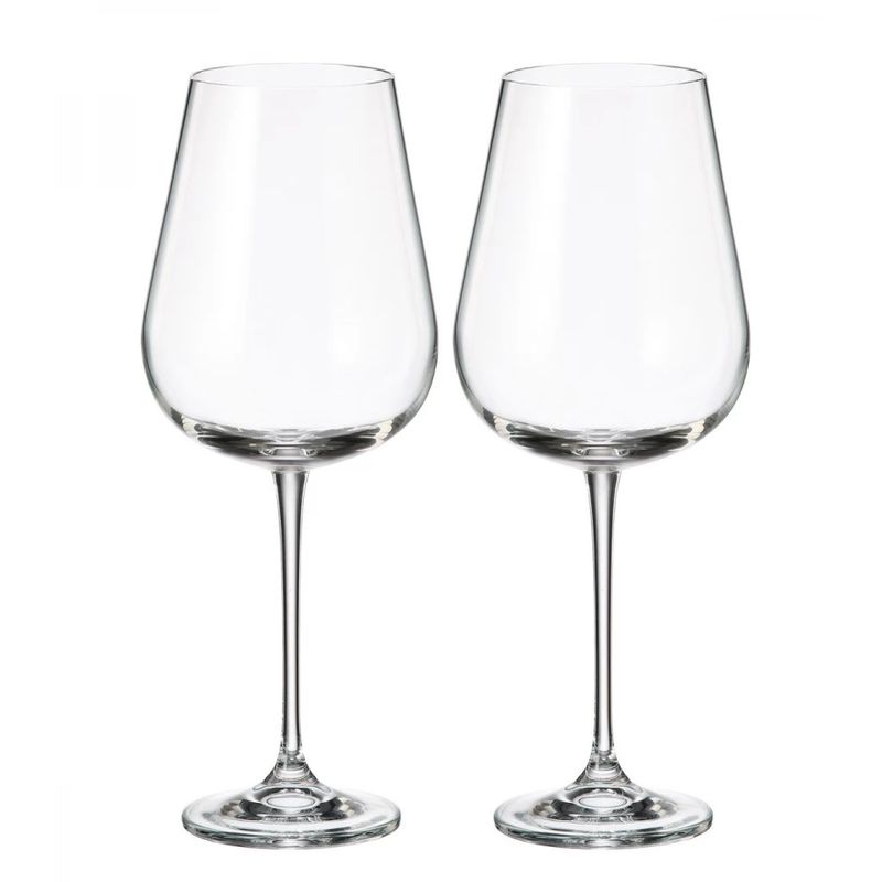 Набор фужеров ARDEA 0706 670мл. (2шт.) д/красного вина Crystalite Bohemia