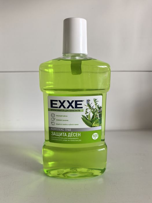 Ополаскиватель д/полости рта EXXE "Защита десен" 7956 (зеленый)