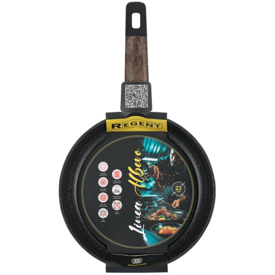 Сковорода 62-1022 d 22см. ALBERO (а/пр. ал. индукция)