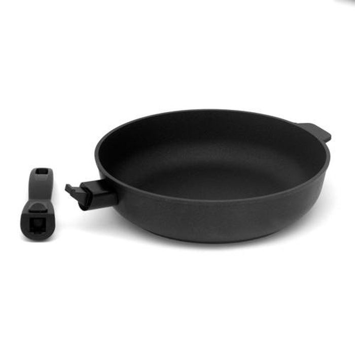 Сковорода Волг. а/пр. "Помощница" d260мм. 23101 со съемн.руч. б/крышк.