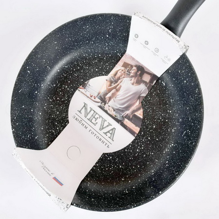 Сковорода С-П d220мм. "Neva Granite" NG122 а/пр.