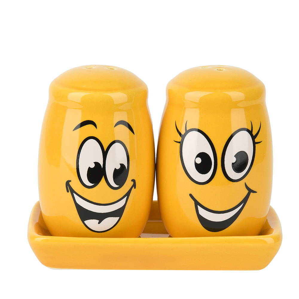 Набор д/специй L2520868 "Smile" (на керам. подст.) ЕНС
