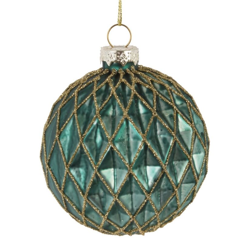 Шар новогодний d8см. 822441 (стекло) Р