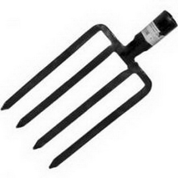 Вилы 4-рог. копальные (тип А) мет/чер. с V-руч. (030215) Павлово