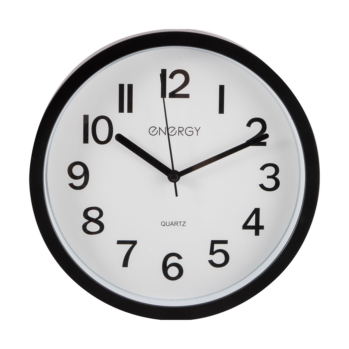 Часы настенные кварцевые ENERGY EC-139 102262 d22см.  черн.