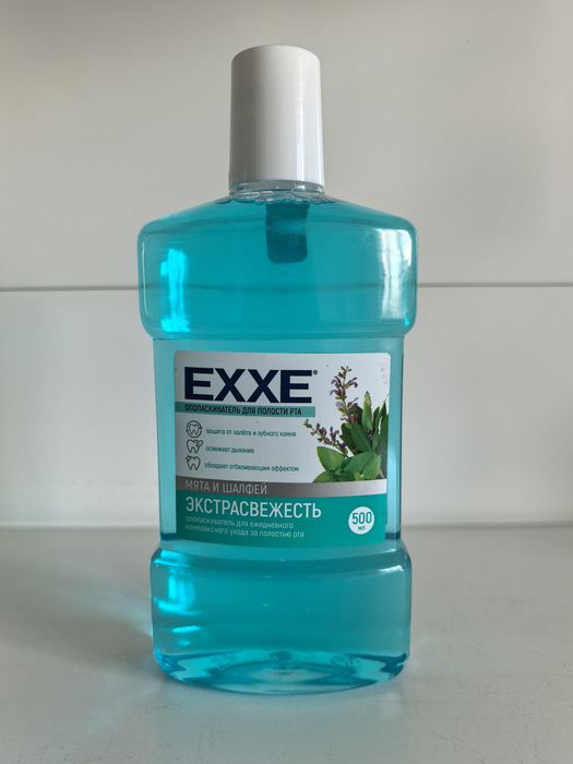 Ополаскиватель д/полости рта EXXE "Экстрасвежесть" 7957 (голубой)