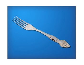 Вилка стол. нерж. "Тройка" с худ.росписью СВ-2/10д (М3) П