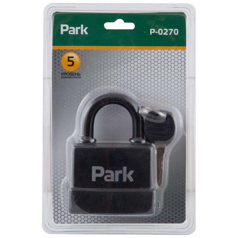 Замок навесной 288114 P-0270 (всепогодный)  Park