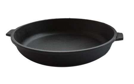 Сковорода чуг. 320*50мм. у3250 (с 2-мя ушками)