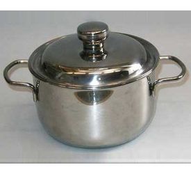 Кастрюля нерж.  1,75л. 1с372 "Классика" Аша