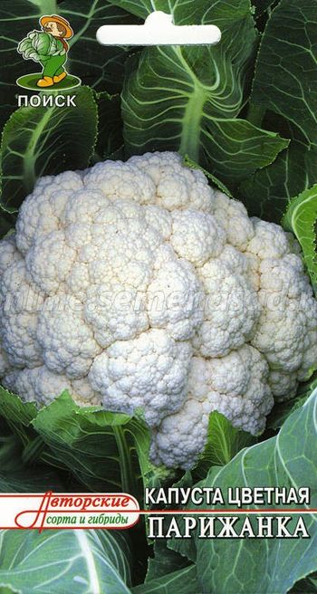 Капуста цветная ПАРИЖАНКА 0,5гр. (Поиск)