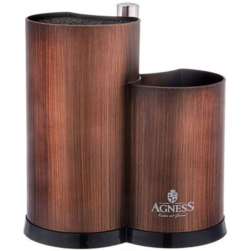 Подставка д/ножей 911-753 с держ. д/полотенец ВД