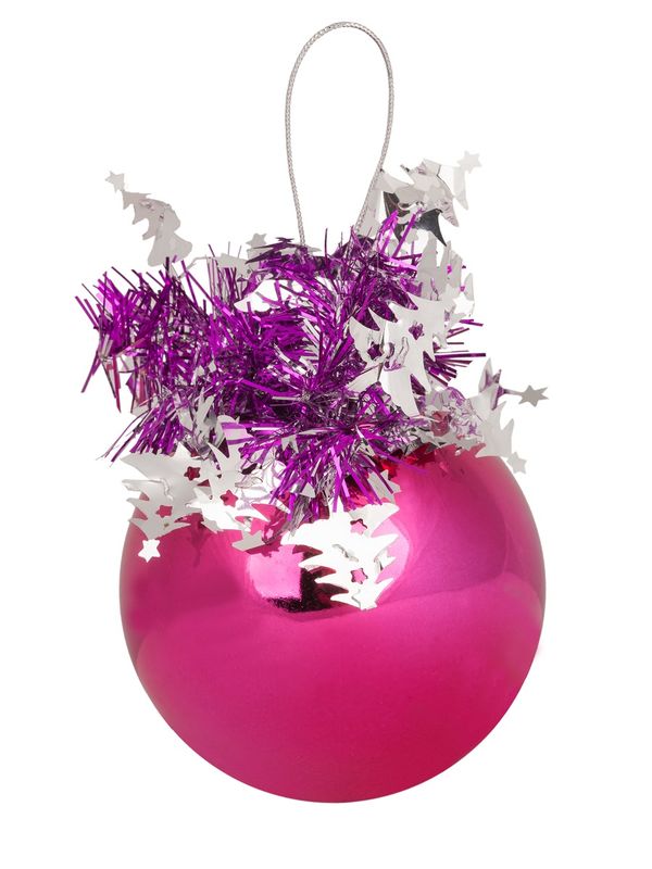 Шар "Сюрприз" Ш75051 d 75мм. розовый