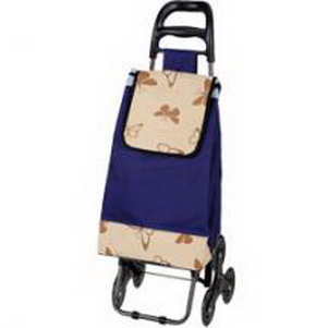 Тележка А204 с сумкой "Бабочки" (3кол.) 30кг. 093551 Скр