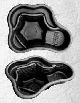 Пруд садовый "Байкал"  135л. (120*90*40см.) черн.