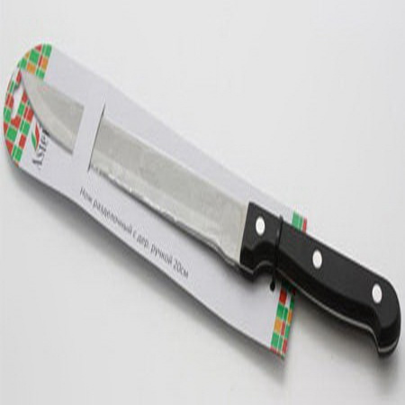 Нож 20,0см. AST-004-НК-012 разделочный, пл.ручка