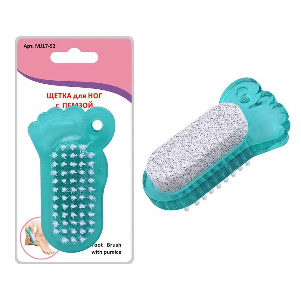Щетка д/ног с пемзой MJ17-52 Мд