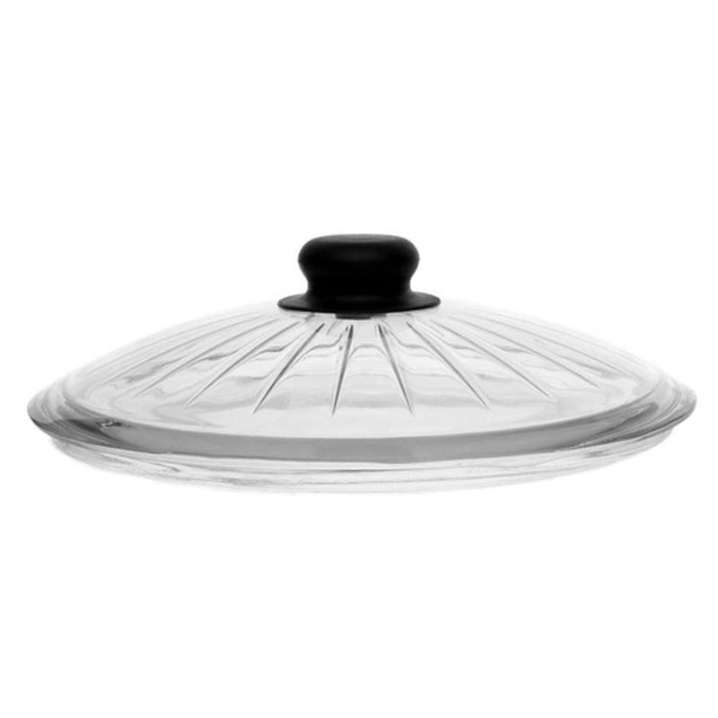 Крышка стекл. 238мм. 590238 (с ручкой) Турция