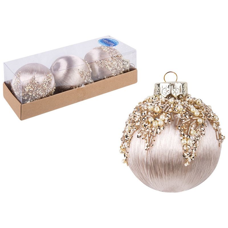 Шары SYQB-0124052 (набор 3шт.) d8см. 108510 Скр.