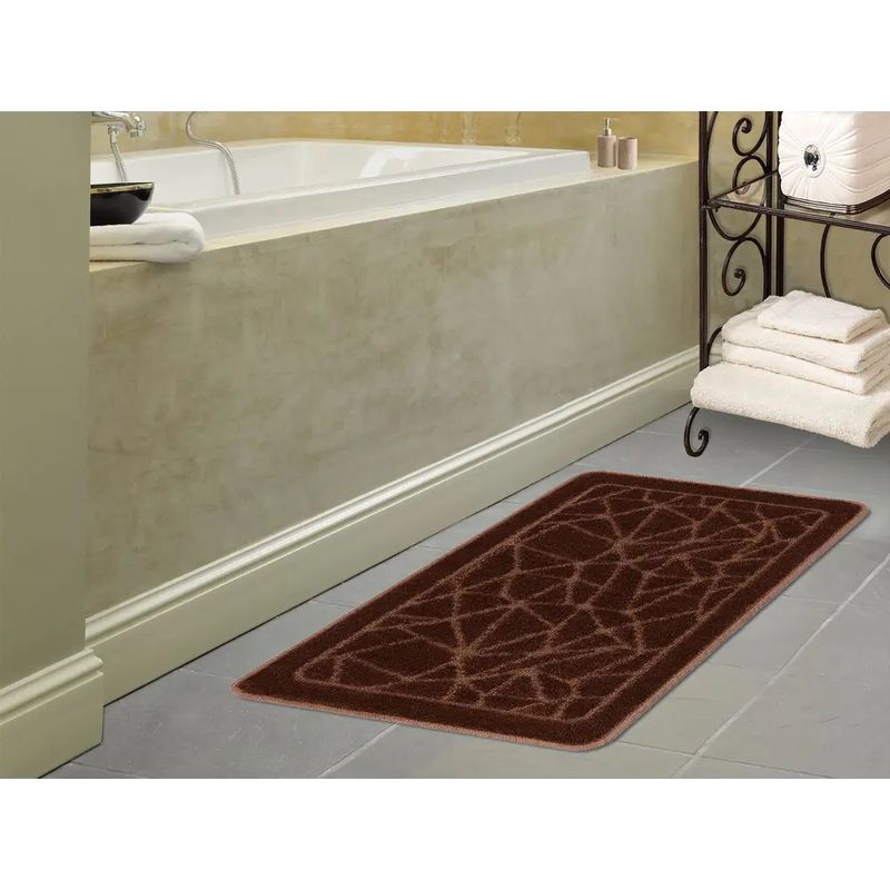 Коврик д/ванны SH РР 60*100см. кофе 811199/811496 Ш