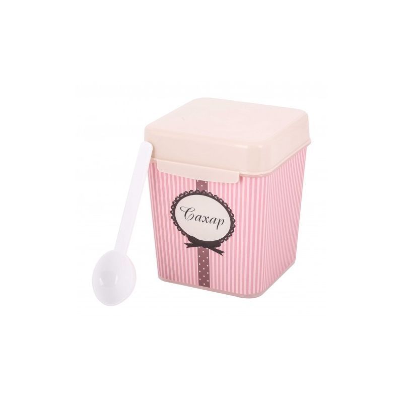 Емкость 1,2л. "Уют" (сахар) М4822 (с ложкой)