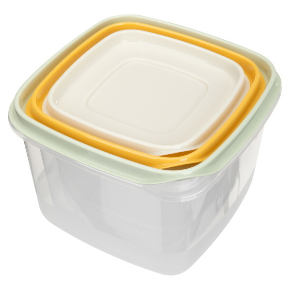 Комплект контейнеров "CLEVER" БП31608 (3шт. 0,45/0,75/1,2л.)