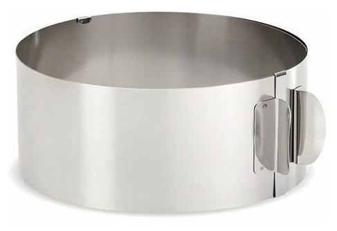 Форма д/выпечки AN8-25 "Круг" регулируемая с прорезями (16-30см.) Мд