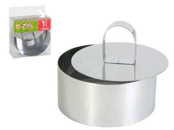 Кольцо (форма)+пресс д/салата 7,5*4,5см. 2293 Д